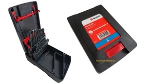 Juego de brocas de metal WÜRTH 19 piezas 1-10 mm DIN338 HSS TIPO RN 118° Art.N. 0625000019 - Imagen 1 de 8