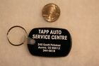 Tapp Auto Service Center Aurora Colorado Black Keychain Key Ring #22060