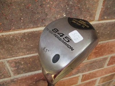 TOMMY ARMOUR PERSIMMON 8.5* DRIVER GRAPHITE REG AND BONUS NIKE GOLF PULLOVER - Image 1 of 4