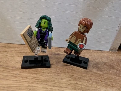 Marvel LEGO Minifigures Series 2 71039 She Hulk And Wolf Man Bundle - Image 1 of 4