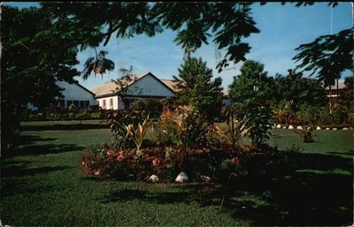 Suva Fiji Mocambo Teich 1959 Melbourne,Australia Chrome Vintage Postcard PC - Image 1 of 2