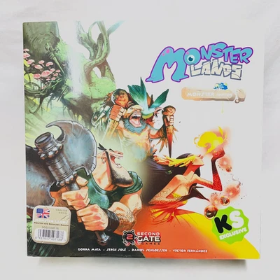 Monster Lands Monster Edition Board Game +Heavy Weapons Exp KS Unplayed NM/NM+ - Image 1 of 4