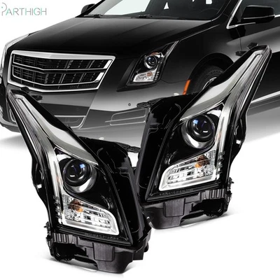 For 2013-2017 2018 Cadillac ATS Halogen Type Headlights Assembly Left+Right - Image 1 of 4