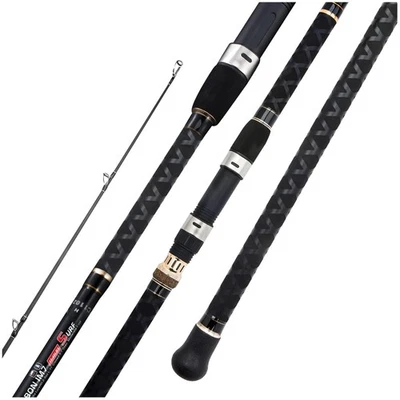 Professional Graphite Surf Spinning Rod - Comfortable Rubber Grip, 9 to 12 Feet - Image 1 of 4