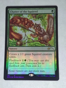 MTG  Chatter of the Squirrel FOIL  Secret Lair - SLD / 195  - - Picture 1 of 2