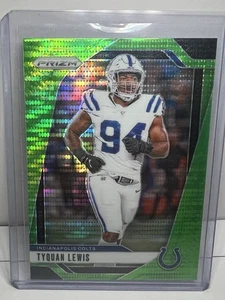 2024 Panini Prizm - Tyquan Lewis #125 Neon Green Pulsar Prizm - Picture 1 of 2