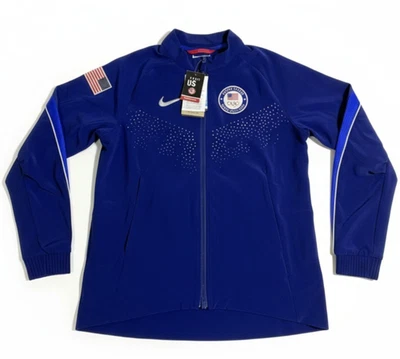 Nike Women’s Paris 2024 Paralympic Team USA Olympic Jacket DZ3573-492 Size S - Image 1 of 4