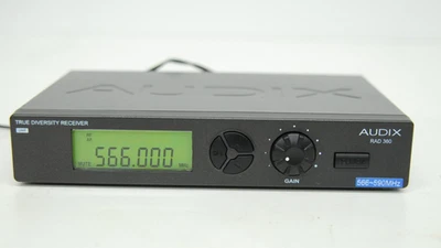 Audix RAD 360 566-590MHz UHF True Diversity Receiver - Image 1 of 4