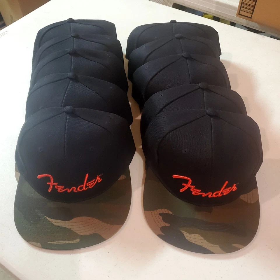 Fender Camo Flatbill Hat - One Size Fits Most