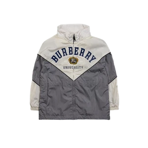 (Kids) Burberry Logo Print Windbreaker Cool Charcoal Grey - Picture 1 of 2
