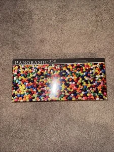 Sealed Box Jolly Jolly Jellies Panoramic 350 Jigsaw Puzzle 18.25 x 7.25in - Picture 1 of 2