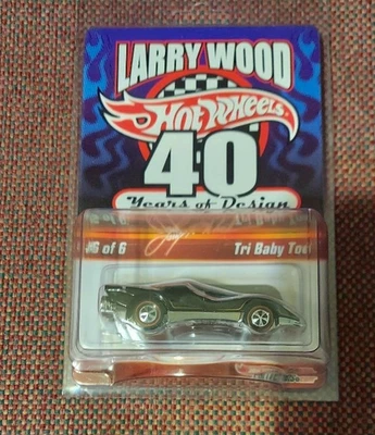 Hot Wheels 2009 Larry Wood 40 años de diseño Tri Baby Too 711/3500 Foto 1 de 2