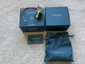 Waterford 2024 Xmas Weihnachtsdeko goldener Schnuller Ref 1070351 NEUWERTIG VERPACKT - Bild 1 von 5