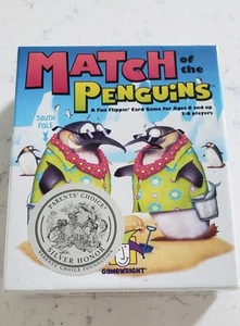 Match of the Penguins A Fun Flippin' Card Game 6+ Gamewright 2006 gebraucht - Bild 1 von 12