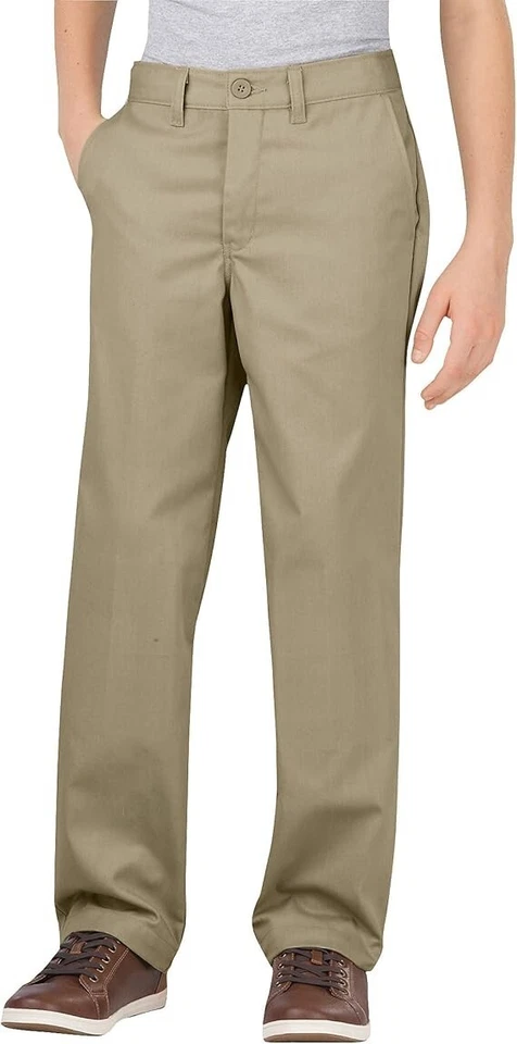 Dickies Khaki Boy's Flex Waist Stretch Pant, Khaki - Image 1 of 3