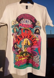 LED ZEPPELIN **Electric Magic** T-SHIRT mittelgroß Farbe weiß 3 Stück - Bild 1 von 11