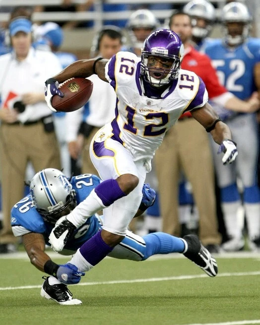 FOTO DE PERCY HARVIN 8X10 FOTO DE LOS VIKINGOS DE MINNESOTA NFL Foto 1 de 1