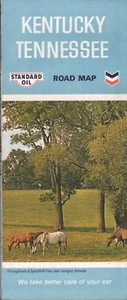 1967 Standard Oil Road Map: Kentucky Tennessee NOS - Bild 1 von 1