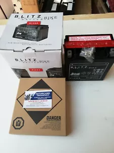 BATTERIA MOTO DICRA BLITZ Y1486203 YTX16-BS CBTX16-BS - Picture 1 of 3