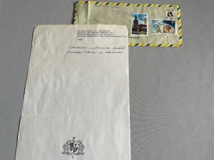 ANTONIO DE ALMEIDA LUSTOSA († 1974) Conjunto firmado Arzobispo Fortaleza Brasil - Imagen 1 de 1