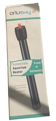 Orlushy Submersible Aquarium Heater 150W Fresh Or Saltwater - Image 1 of 3