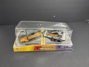 JADA TOYS D-RODS 2 CAR TRUCK & TRAILER SET FORD COE & '34 STYLE FORD H.384 - Picture 1 of 3