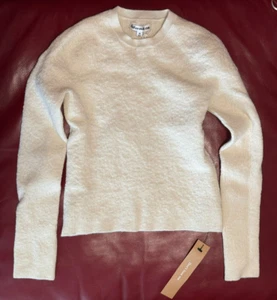 98 $ Reformation Samuel Regenerative Merino Crew *ROUGH TEXTURE* | Crew | Medium - Bild 1 von 11