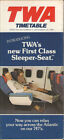 TWA Trans World Airlines system timetable 9/4/80 [308TW] Buy 4+ save 25%