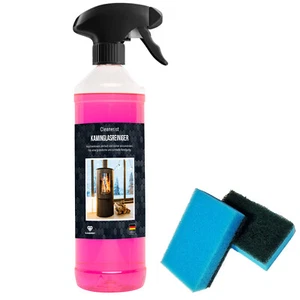 1000 ml Kaminscheiben Reiniger Pflege Glas Ruß Schmutz Kaminöfen Ruße + Zubehör - Bild 1 von 5