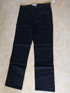 Old Navy Boys droit Black Straight Pants NWT! Size 16 Husky - Picture 1 of 4