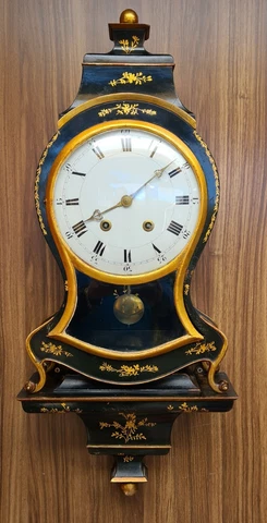 Handsome 18c Neuchatel Quarter Striking Boulle Bracket Clock With Bracket Cover
