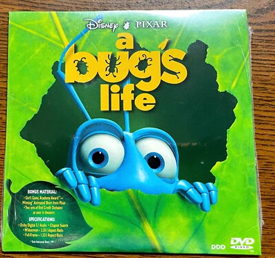 Promo DVD - A Bug's Life - Disney Pixar - Sleeve New Sealed! - Image 1 of 2