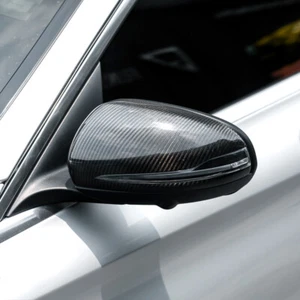 Tapas de espejo de carbono para Mercedes C/E/S/CLS/GLC W205 W213 W222 X253 C257 - Imagen 1 de 12