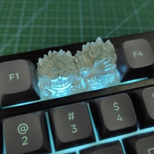 Anime Luffy Television Peripheral Keyboard Key Cap Keyboard Decoration Keycap - Photo 1/9
