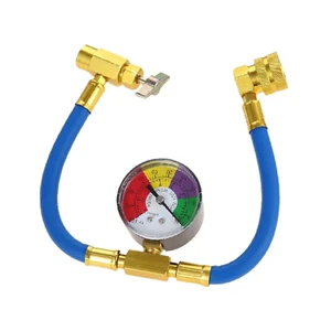 Voiture R134A Adaptateur Climatisation Pression Tuyau Recharge Réfrigérant - Imagen 1 de 5