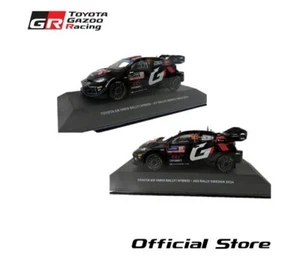 Coche modelo de carreras TOYOTA GAZOO 1/43 YARIS Rally1 (#17MC) (#69SE) colección TGR - Imagen 1 de 13