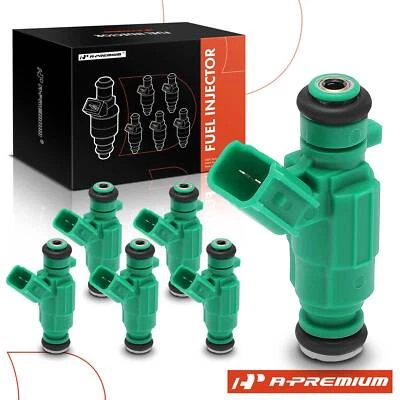 6x Inyector de combustible para Kia Sorento 2011-2013 Hyundai Santa Fe 2010-2012 V6 3,5 L Foto 1 de 4