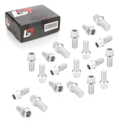 20X Boulons De Roue Boule M14X1,5X27 Pour AUDI 100 200 A6 V8 ALLROAD WHT002437 - Photo 1/4