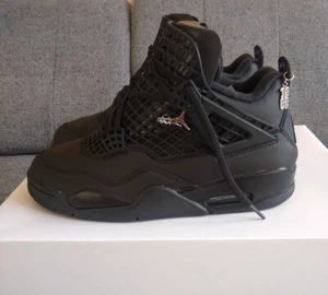 Nike Air Jordan 4 Retro Net Black (W) EU42,5 FN7251-001 - Bild 1 von 9