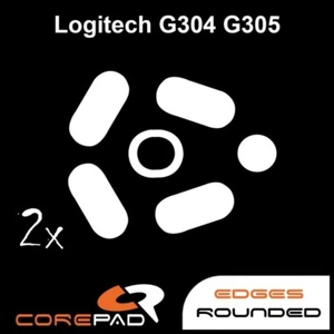 Corepad Skatez Logitech G304 G305 Replacement Mouse Feet Hyperglides PTFE Teflon - Picture 1 of 1