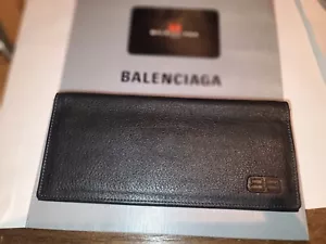 Balenciaga Black Leather Long Wallet - Picture 1 of 4