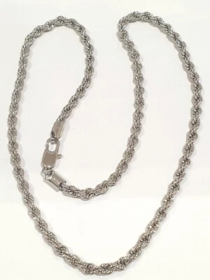 Heavy Duty Extra Storng Gold Filled 4mm Thik Rope Chain Necklace Men Women Xmas  - Image 1 of 4