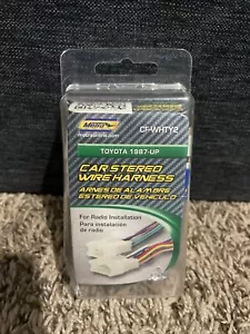 Arnés de cable estéreo para automóvil Toyota Metra CF-WHTY2 -1987-Up - Imagen 1 de 3
