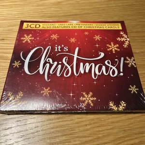 It's Christmas CD (2021) NEW SEALED 3 Disc Box Set Xmas Album Pop Rock Soul - Picture 1 of 1
