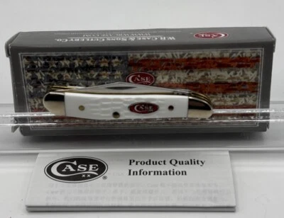 Case XX No. 60188 Peanut Folding Pocket Knife - White/Silver 6229 SS 2016 - Image 1 of 4