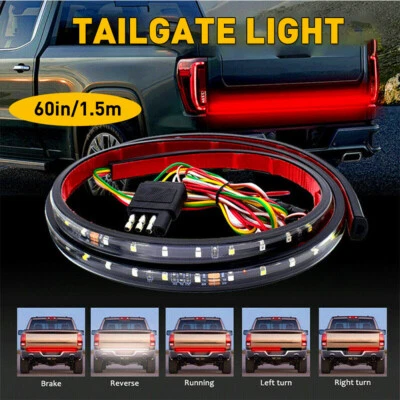 60" LED STRIP TAILGATE LIGHT REVERSE BAR BRAKE SIGNAL FOR CHEVY FORD DODGE TRUCK - Image 1 of 4