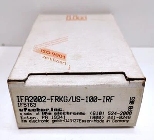 Efector IFA2002-FRKG/US-100-IRF IF5763 10-55 V DC Inductive Proximity Sensor - Picture 1 of 3