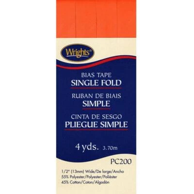 Bias Tape, Single Fold, Wrights - - Image 1 of 4