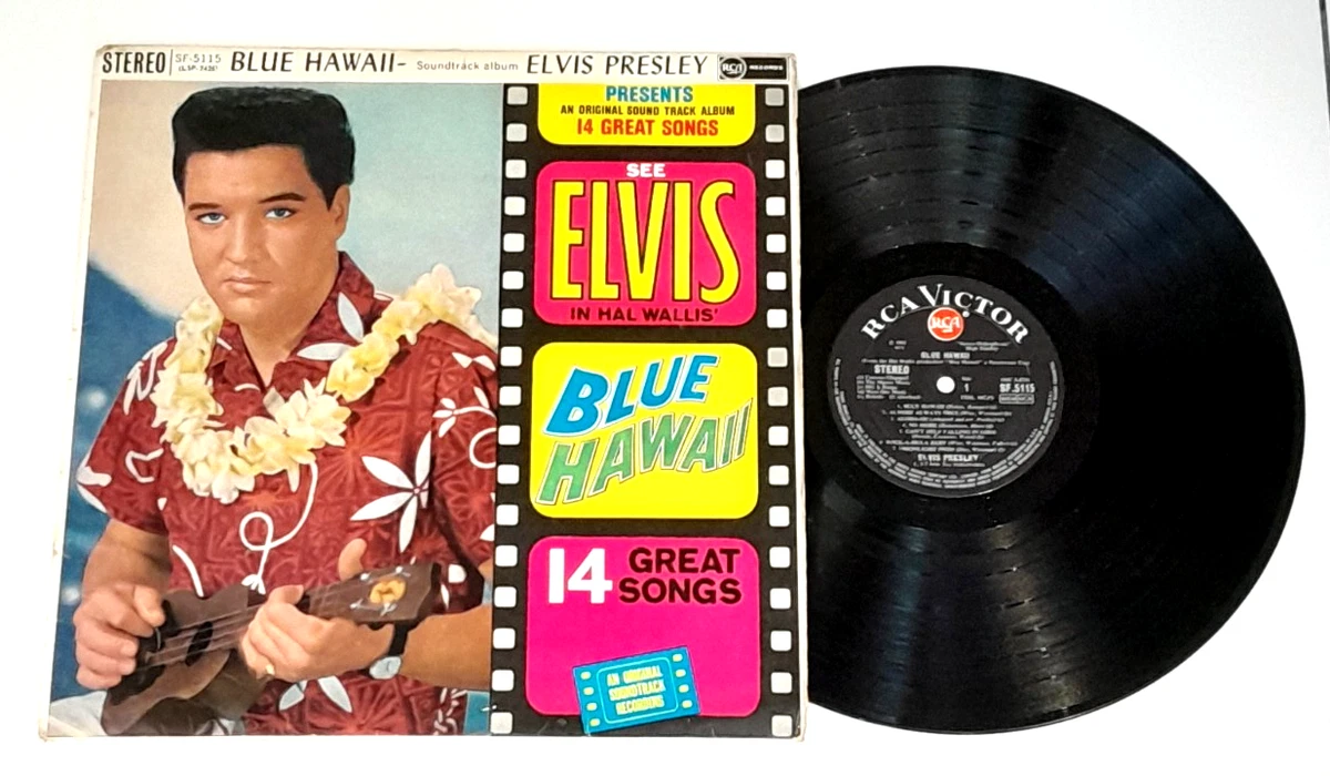 Elvis Blue Hawaii Lp for sale | eBay UK