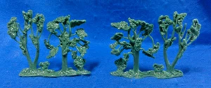 CLASSIC TOY SOLDIERS/MARX Row Tree Set x 2 (54MM) - Picture 1 of 2